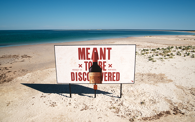 This Billboard on a Deserted Island is Just Meant to be Discovered
