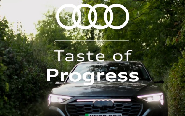 Audi Takes to the Road for Social Campaign "Taste of Progress"