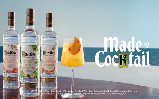 Ketel One Botanical's Ad Stars Want a Peach Bellini and a Summer that Never Ends