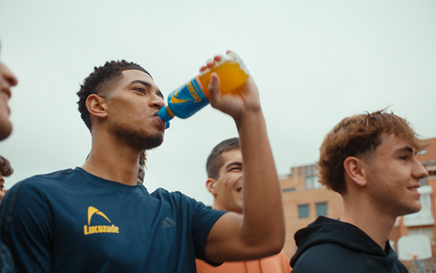 Jude Bellingham Brings the Energy for Lucozade in Latest Campaign by adam&eveDDB