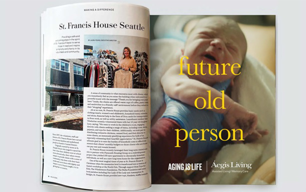 Ad of the Day | New Aegis Living Campaign Created by Little Hands of Stone Challenges Notions of Getting Old