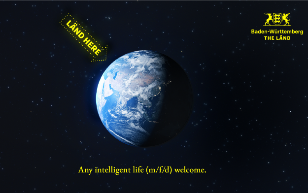 German State Invites All Intelligent Life to "Land Here"