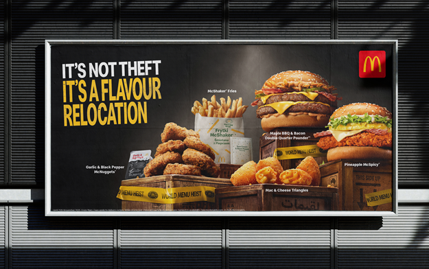 McDonald's and Leo UK Turn Global Food FOMO into a "World Menu Heist"