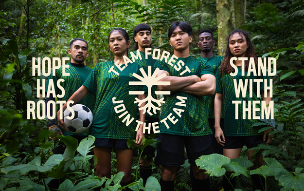 Football Goes Vertical as Studio Birthplace Turns a Rainforest Canopy into a Pitch for WWF's "Team Forest"