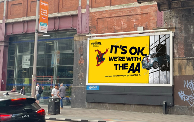 Sony Pictures' "Spider-ManTM: Brand New Day" Swings in With The AA to Help Drivers Get Summer Road Trip Ready