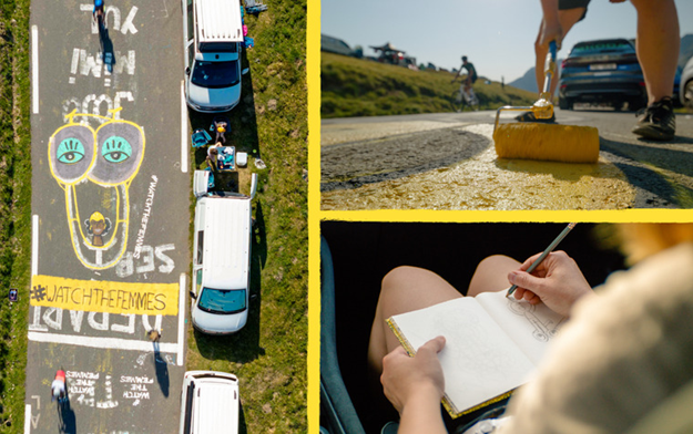 Skoda Leverages Tour de France Partnership to Promote the Tour de France Femmes Avec Zwift