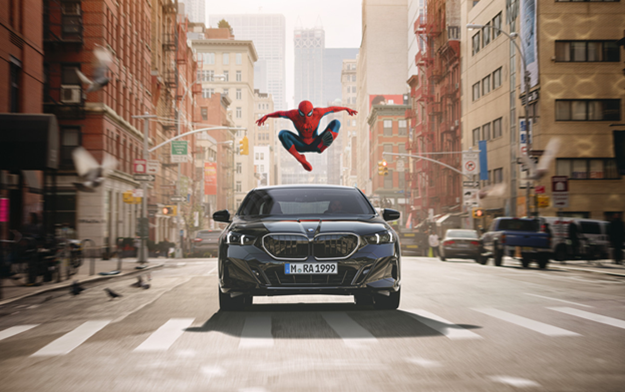 BMW Brings Modern Mobility to the Sony Pictures Film "Spider Man: Brand New Day"