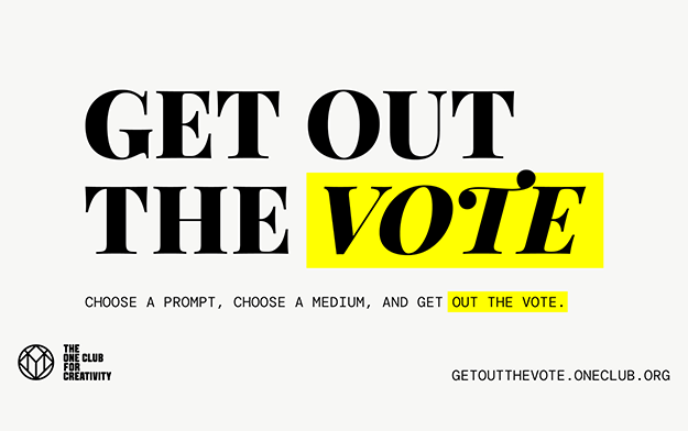 Jury Announced for Global "Get Out the Vote" Brief for Young Creatives