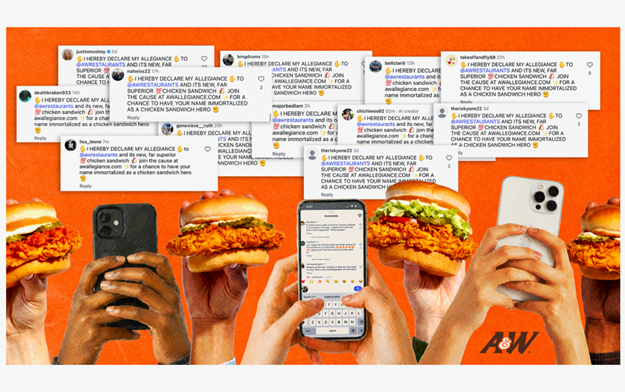 A&W Asks Fans to Officially Declare Their Allegiance to Its Long-Awaited Chicken Sandwich