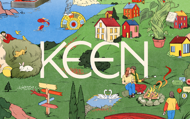 Mother Design Creates New Brand Identity for Keen to Reposition Spiritual Services for Modern Wellbeing