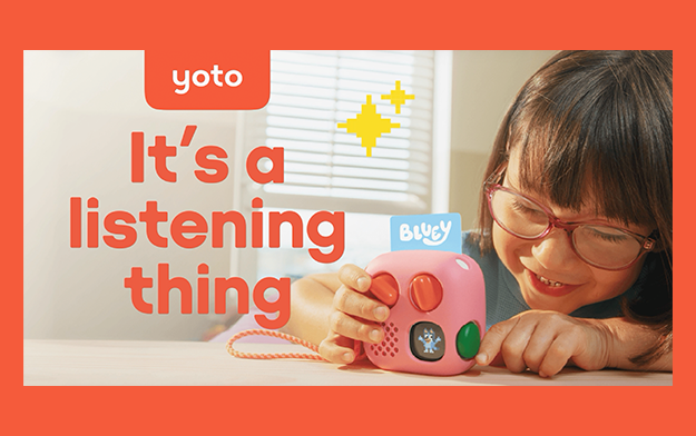 Yoto Unveils New Global Brand Platform "It's a Listening Thing" with Akcelo
