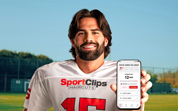 Sport Clips Haircuts Taps NFL's Sam Hartman to Bring Football Culture and Hair Confidence to "Sport Your Look"