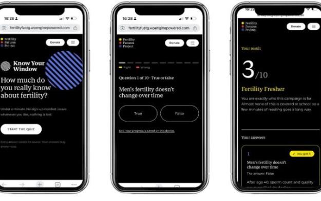 UK Charity Fertility Futures Project Takes Fertility Myths Into Gyms and Bars